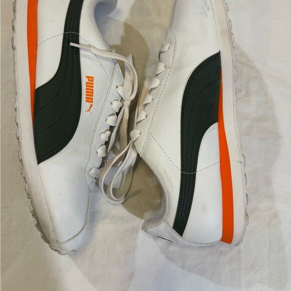 Puma Turin Men’s Sneaker size 10 Puma White Forest Night - Picture 11 of 16